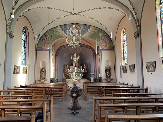 100 Jahre alt: Die Kirche in Benstrup wurde 1923 eingeweiht. Foto: G. Meyer