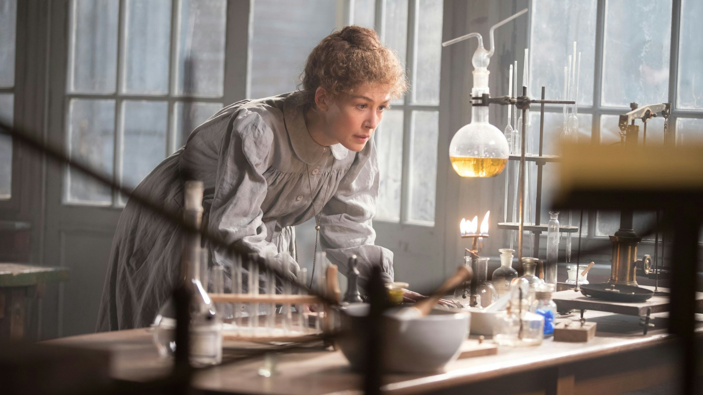 Zum Auftakt läuft das Biopic „Marie Curie – Elemente des Lebens“. Foto. dpa