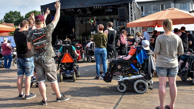 Beim "Festival of Differences" feiern Menschen mit und ohne Handicap