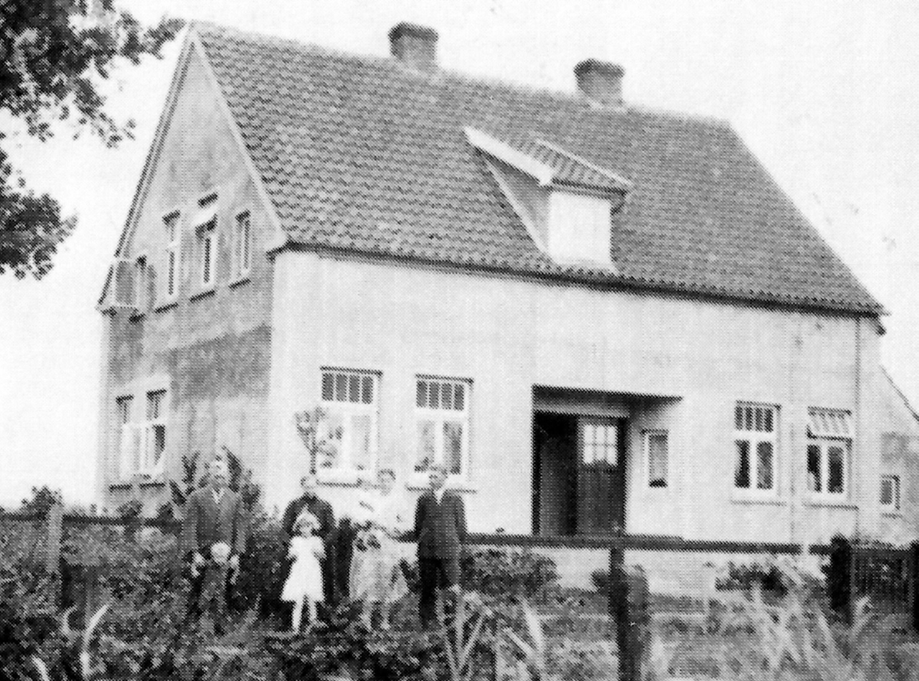 Das Haus am Nordweg in Vechta: Hier zog die Familie Themann 1927 ein.&nbsp;Foto: Buch „Alte Oldenburger“ 2002