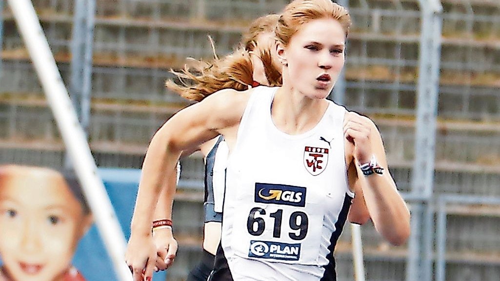 Cloppenburgs beste Sprinterin: Talea Prepens startet in Braunschweig über die 100 und die 200 Meter. Foto: Harald Prepens