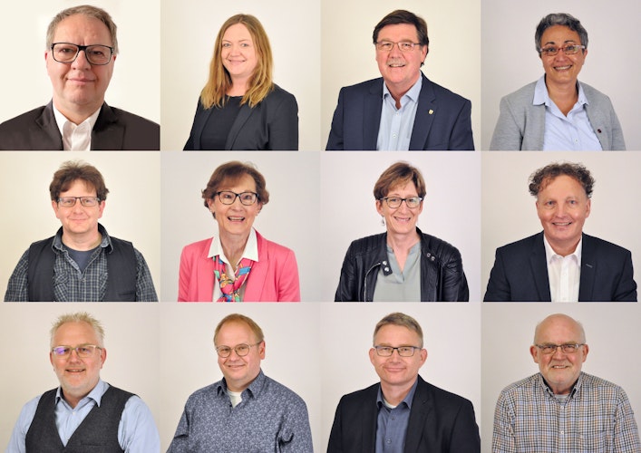 8 Männer, 4 Frauen: die CDU-Kandidaten für den Kreistag. Foto: CDU-Stadtverband Lohne