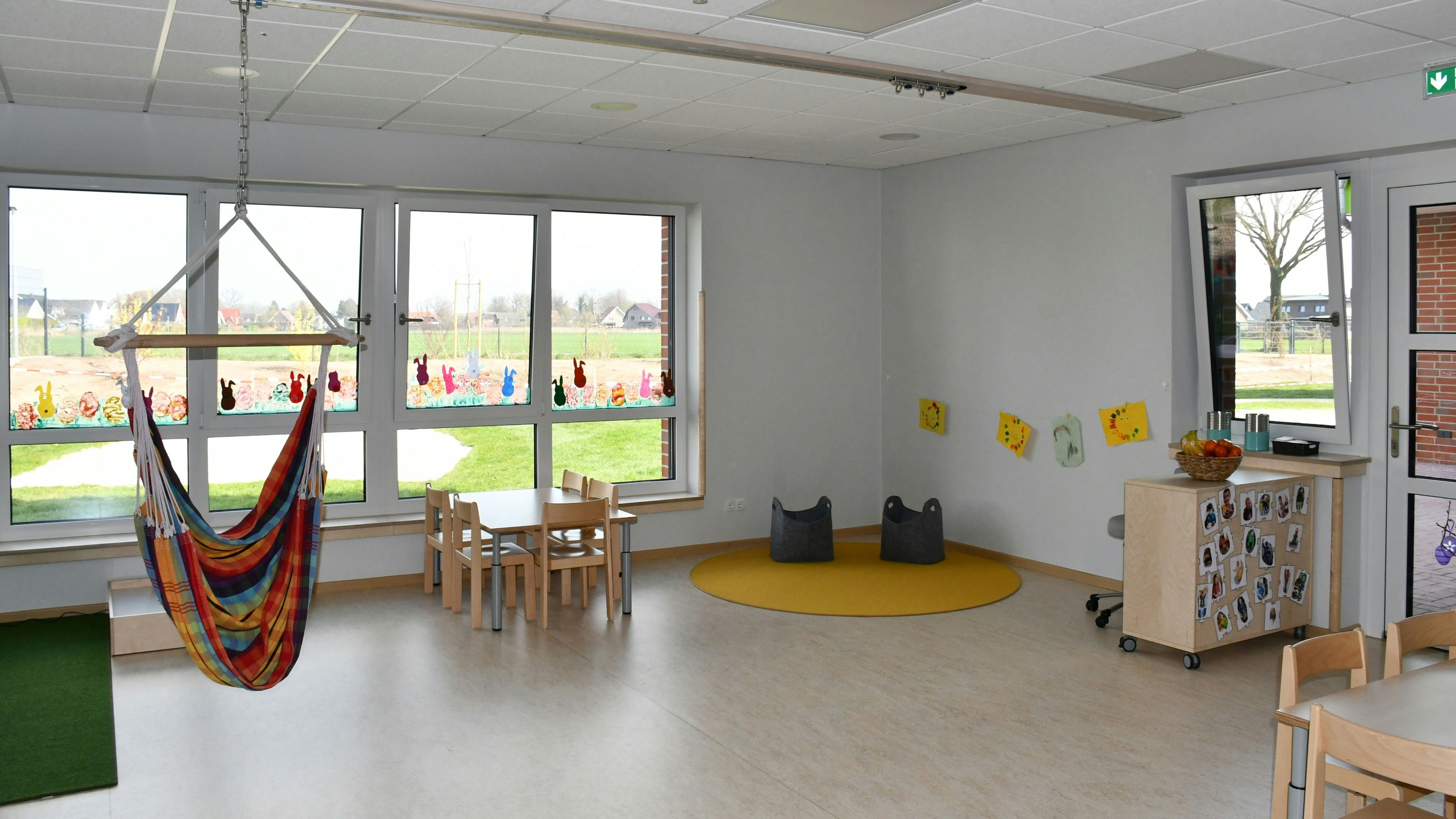 Ende März 2022 eröffnet: Die Kindertagesstätte Löwenzahn in der Eisenhutstraße in Cloppenburg. Archivfoto: Hermes