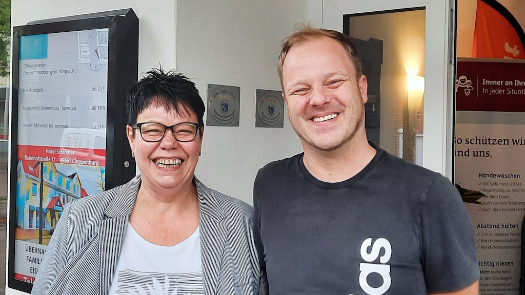 Meike Schlömer-Thomann und Daniel Knorr geben ihren Traum vom Cityfest in der Bahnhofstraße nicht auf