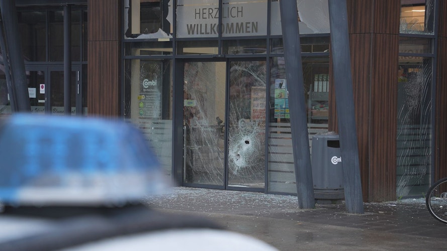 Die Explosion ereignete sich in einem Oldenburger Supermarkt. Foto: Nordwestmedia-TV