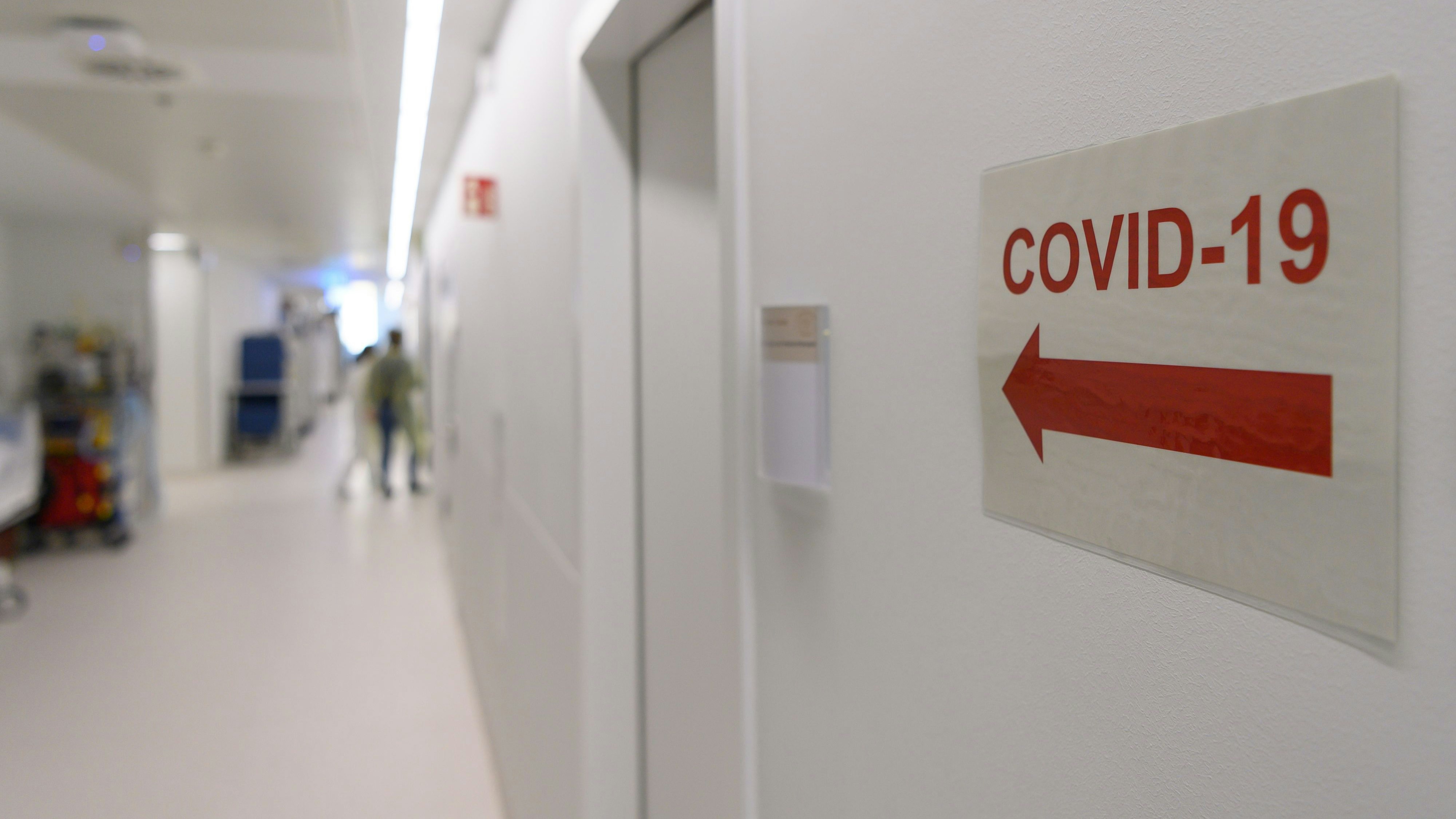 Sollen künftig eine größere Rolle spielen: die Zahlen von den Covid-19-Stationen der Krankenhäuser in Niedersachsen. Symbolfoto: dpa