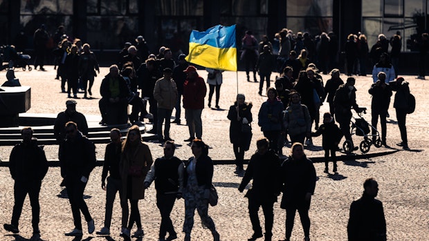 Politiker organisieren Kundgebung gegen Krieg in der Ukraine
