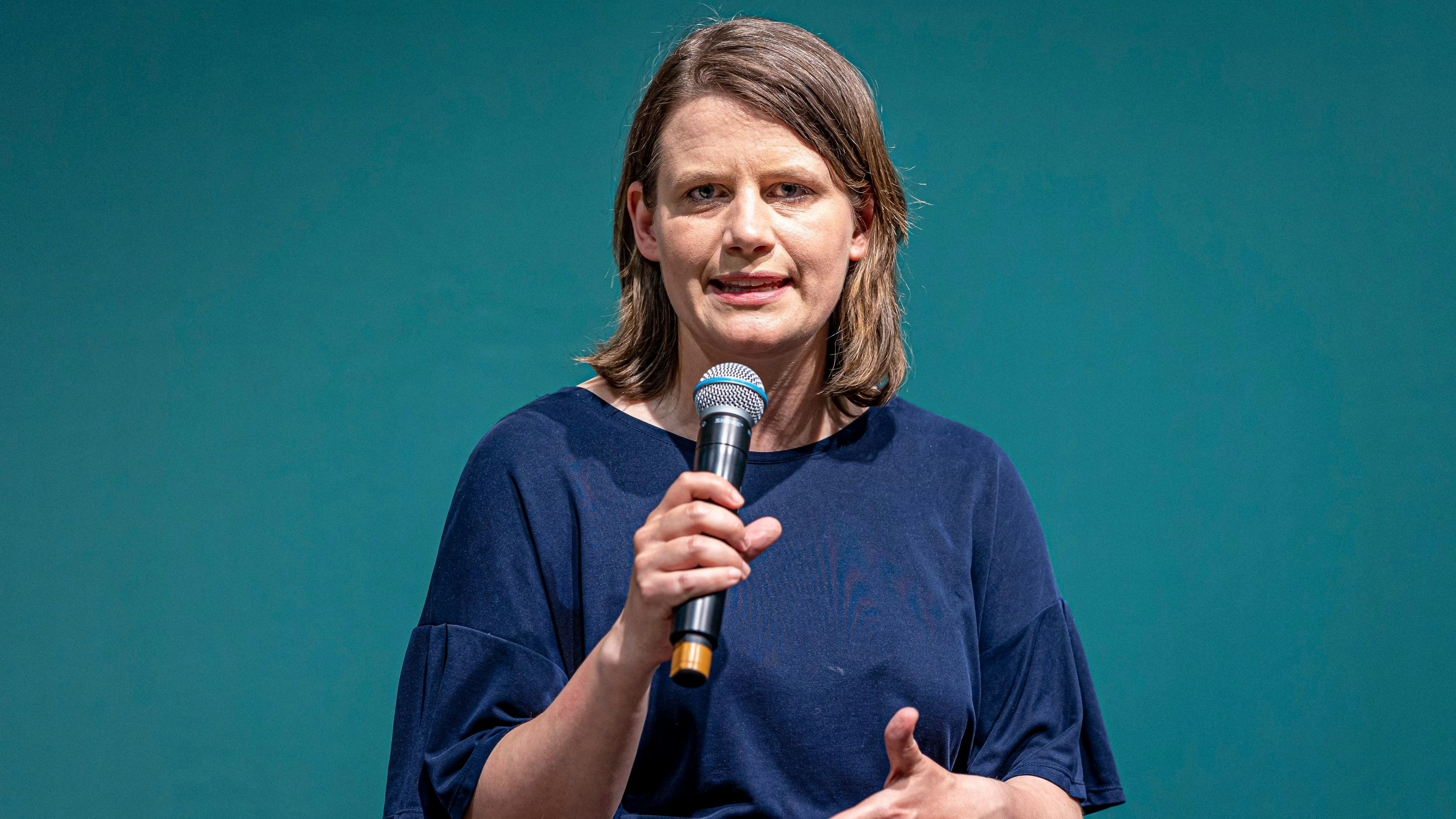 Julia Willie Hamburg, Spitzenkandidatin von Bündnis 90/Die Grünen für die Landtagswahl in Niedersachsen. Foto: dpa