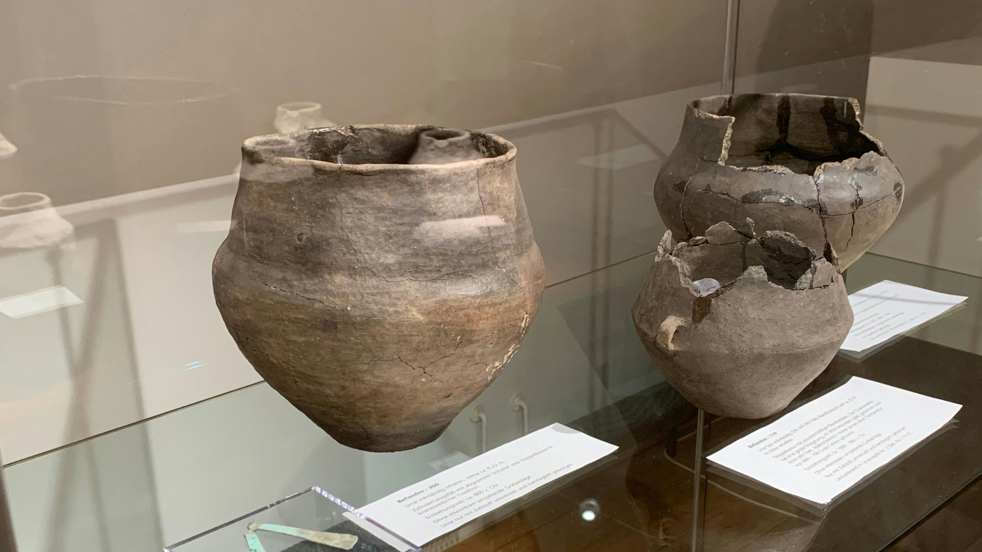 Fundstücke aus der Zeit&nbsp;von 2200 bis 800 v. Chr. Foto:&nbsp;Stilkenböhmer