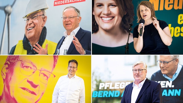 SPD in Niedersachsen vor CDU – Grüne und FDP verlieren