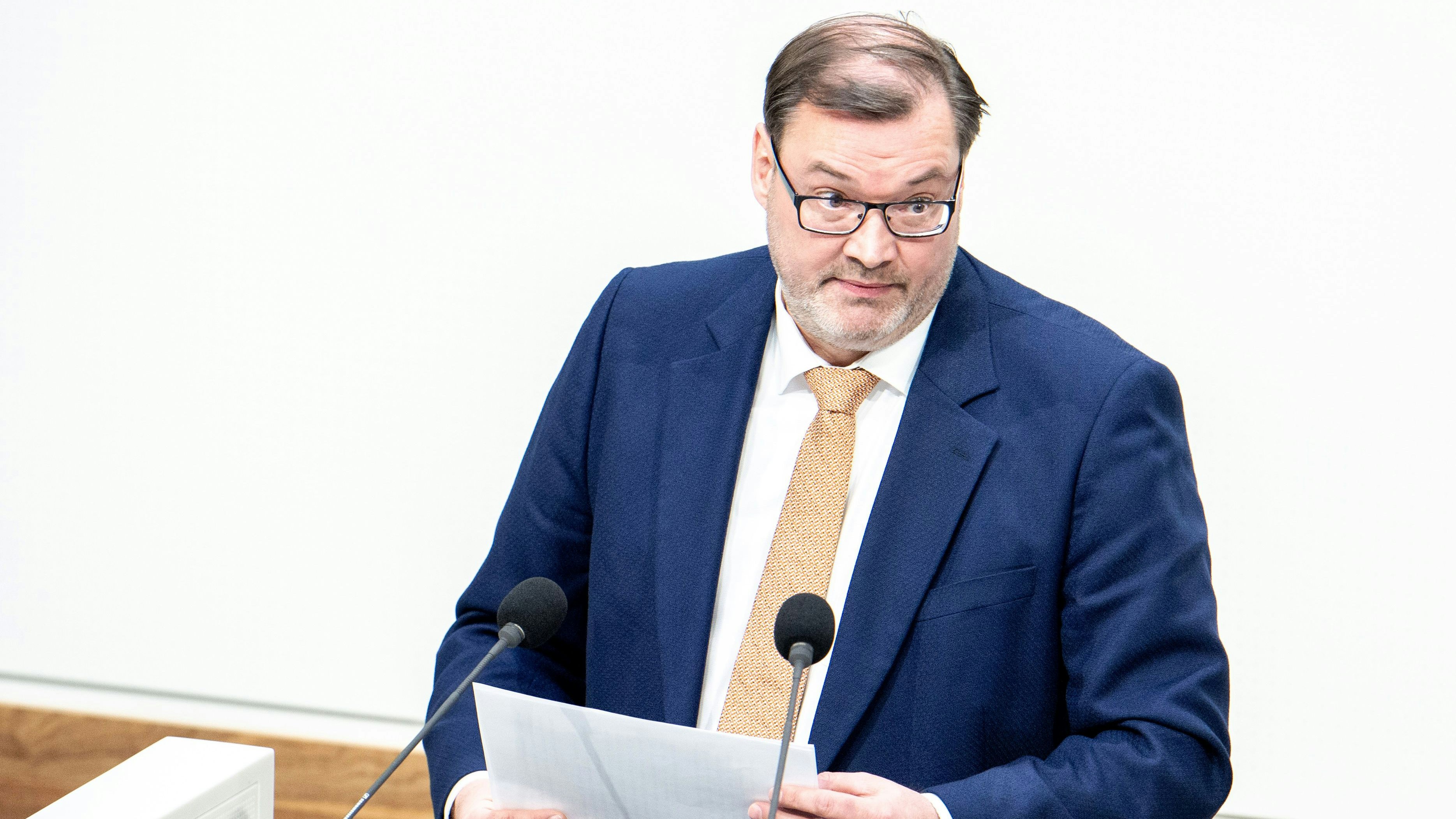 Klaus Wichmann, Landtagsabgeordneter der AfD. Foto: dpa