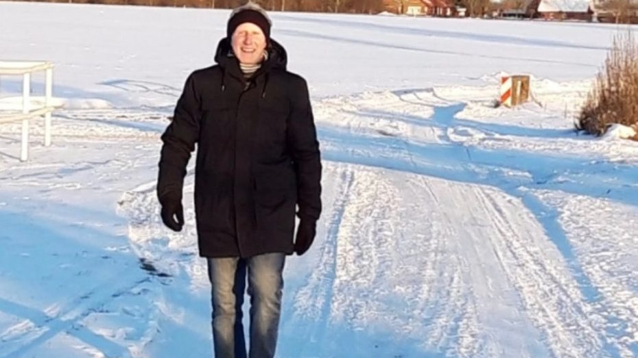 Bürgermeister im Winterwunderland: Auch Alfred Kuhlmann war im vergangenen Jahr bei Temperaturen im zweistelligen Minusbereich für „Frisia bewegt“ unterwegs. Foto: Frisia