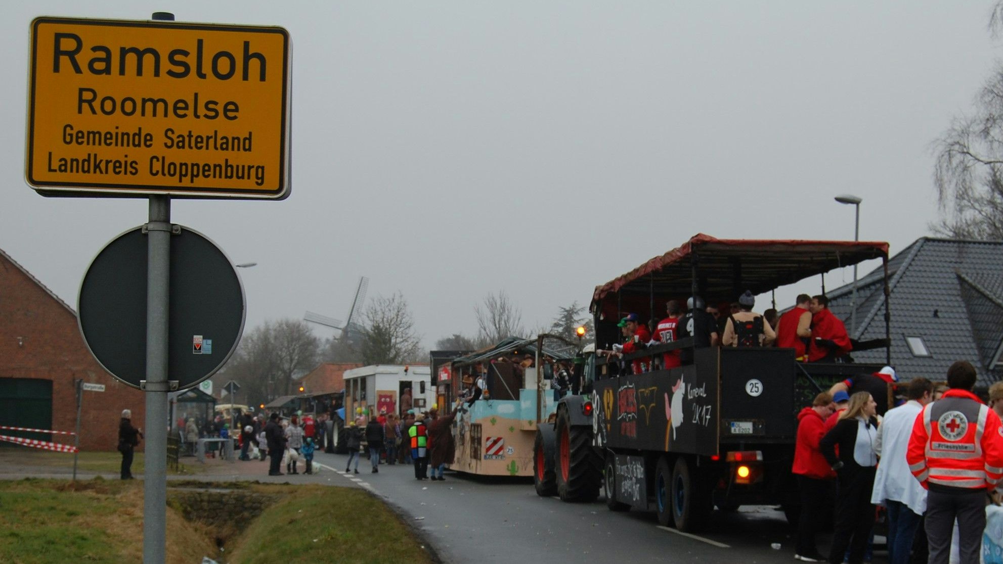 Dieses Jahr soll es am Sonntag, 12. Februar, wieder einen Karnevalsumzug durch Ramsloh geben. Archivfoto: Fertig
