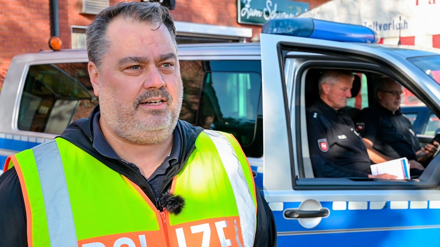 Andreas Bonk ist bei der Polizei für Prävention zuständig. Foto: Hermes
