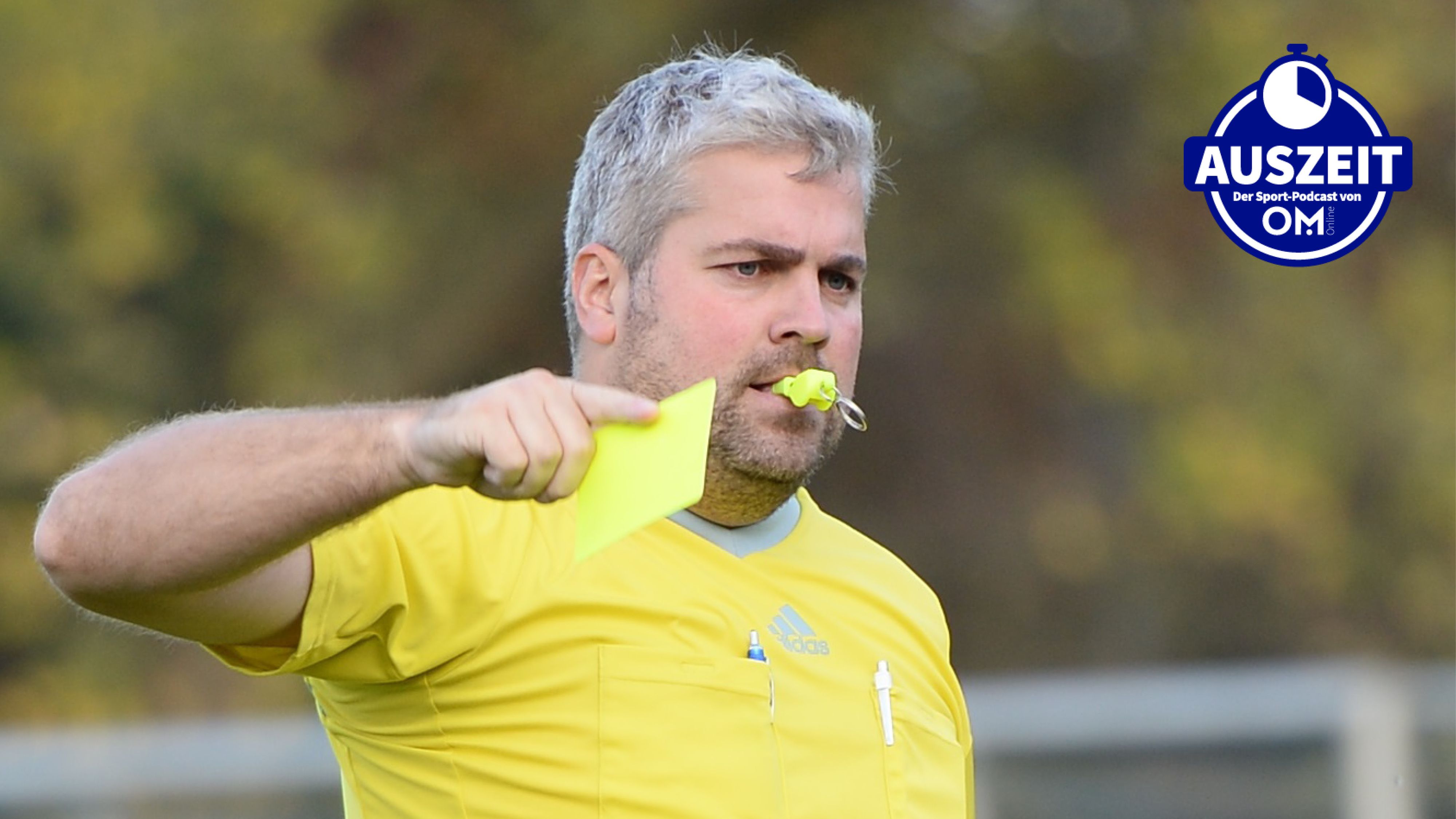 Souveräner Referee: Dominik Möller während der Kreisliga-Partie zwischen Emstek und Cappeln Ende Oktober 2022. Foto: Langosch