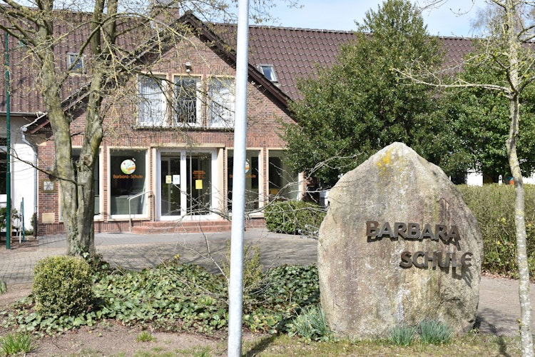 1957 eröffnet: Die Barbara-Schule in Langenberg. Foto: Böckmann