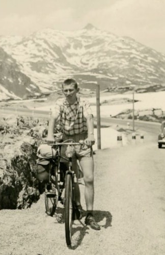 Auf dem Rad: Der 18-jährige Clemens Kohorst. Foto: privat