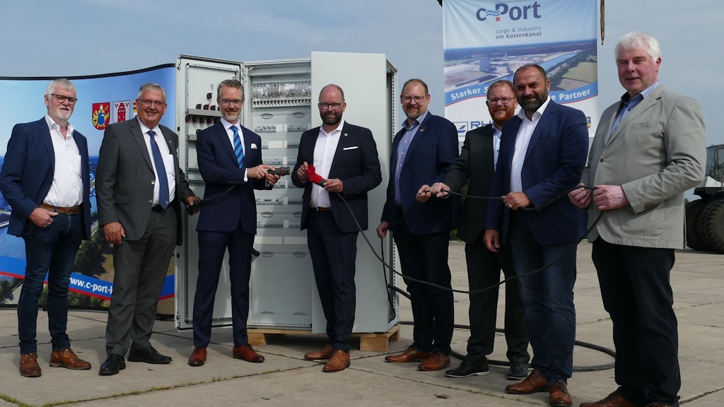 Land fördert Ausbau des C-Ports mit zunächst 1,8 Millionen Euro