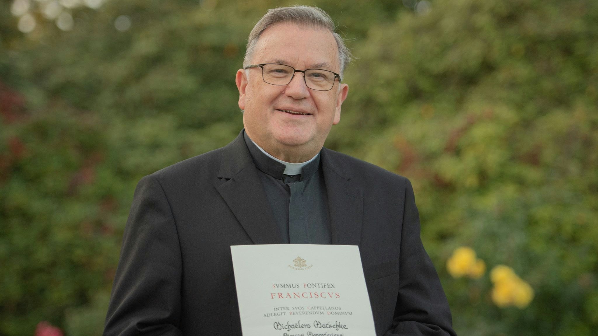 Darf sich jetzt Monsignore nennen: Propst Michael Matschke.&nbsp; Foto: Bischöflich Münstersches Offizialat/Ebert