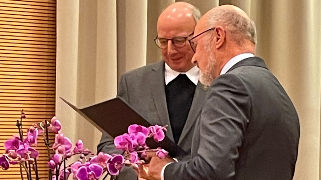 Pfarrer Michael Borth erhält höchste KKV-Auszeichnung