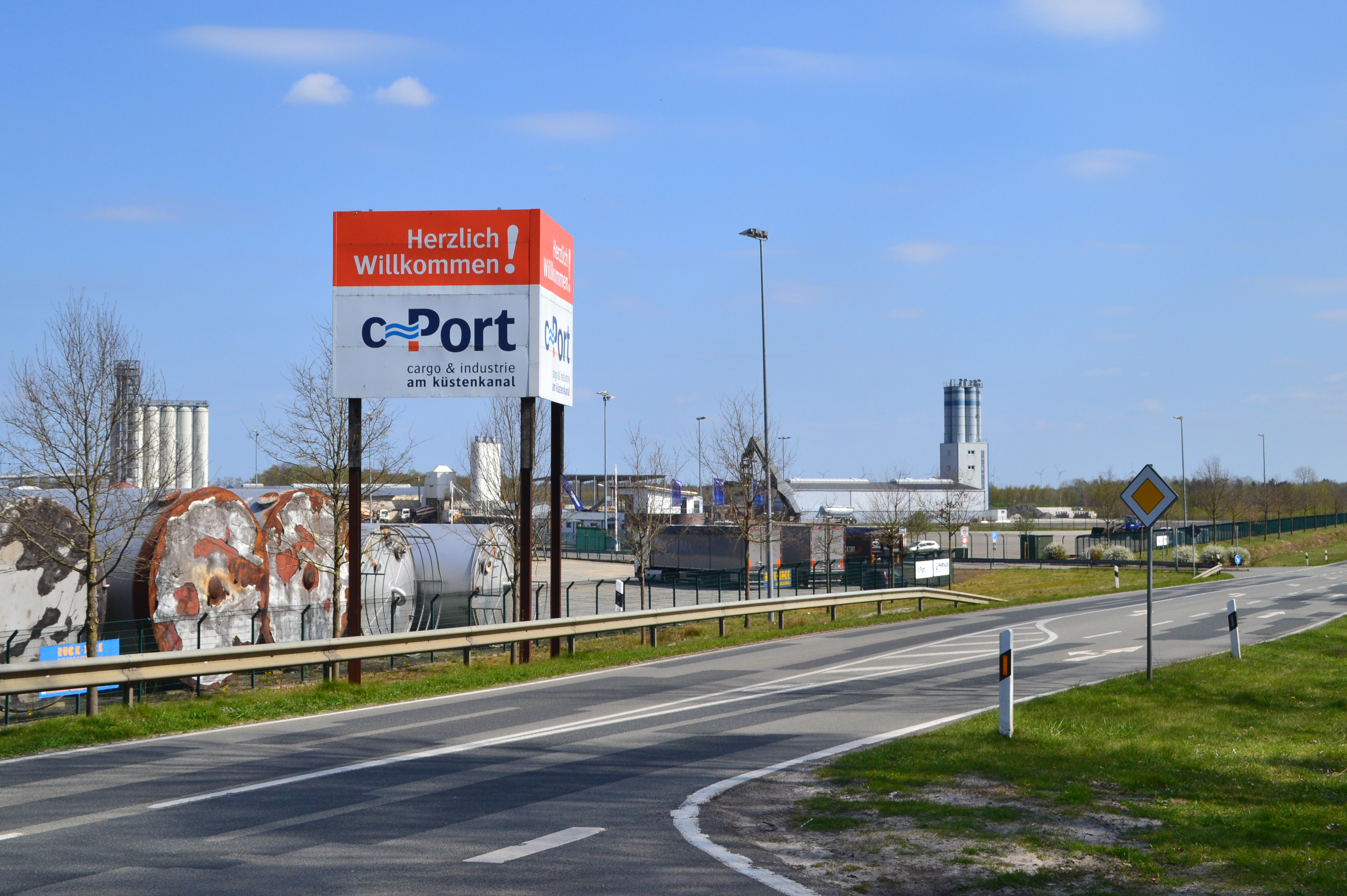 Ansiedlung geplant: der C-Port am Küstenkanal. Foto: Archiv&nbsp;