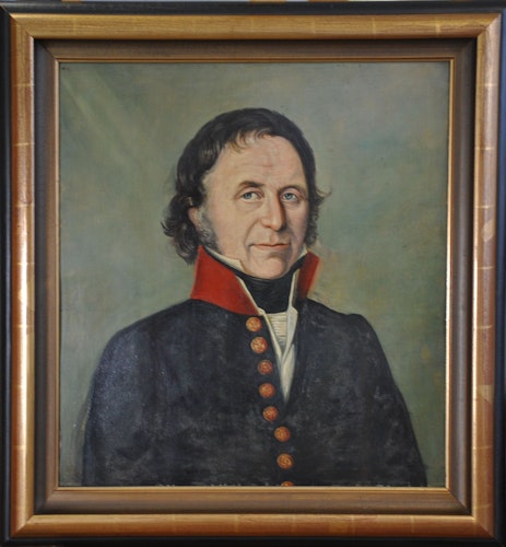 Ein Porträt von Vogt Carl Heinrich Nieberding. Foto: Stadtmedienarchiv im Heimatverein Lohne