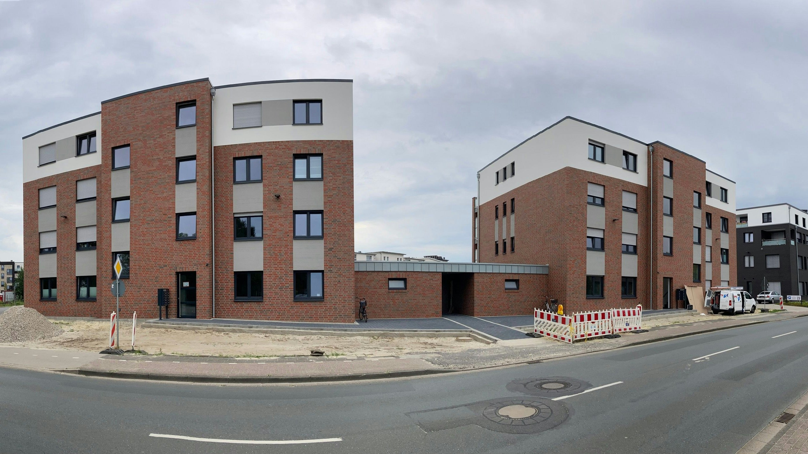 Jüngstes Projekt: Am Pingel Anton in Cloppenburg sind insgesamt 24 Wohnungen entstanden. Foto: Hermes