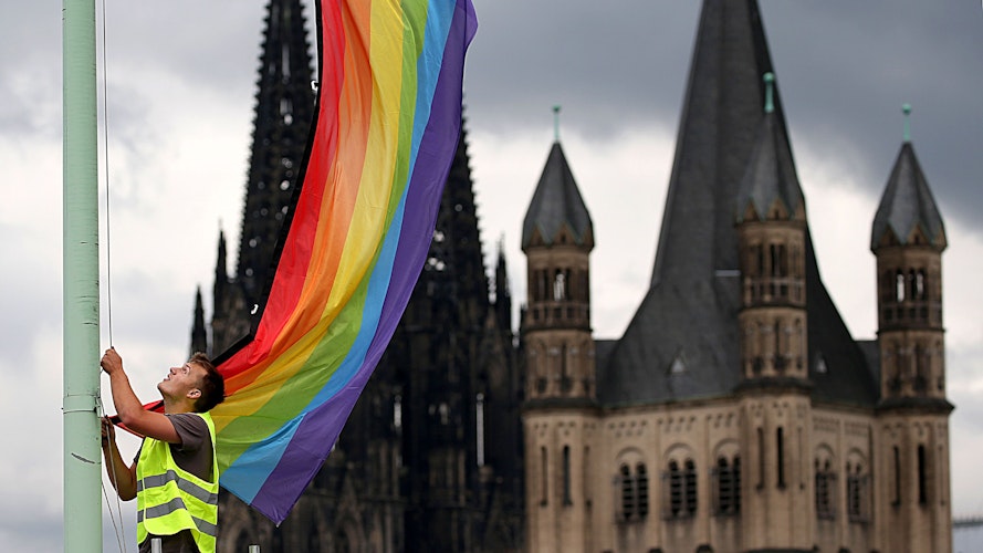 Der Regenbogen: Zeichen für Diversität mit religiöser Symbolik der Hoffnung. Symbolfoto: dpaBerg