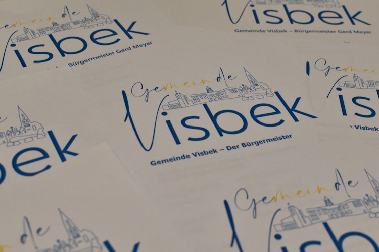 Dieses Logo schmückt künftig unter anderem die Briefbögen der Visbeker Gemeindeverwaltung. Foto: Albers