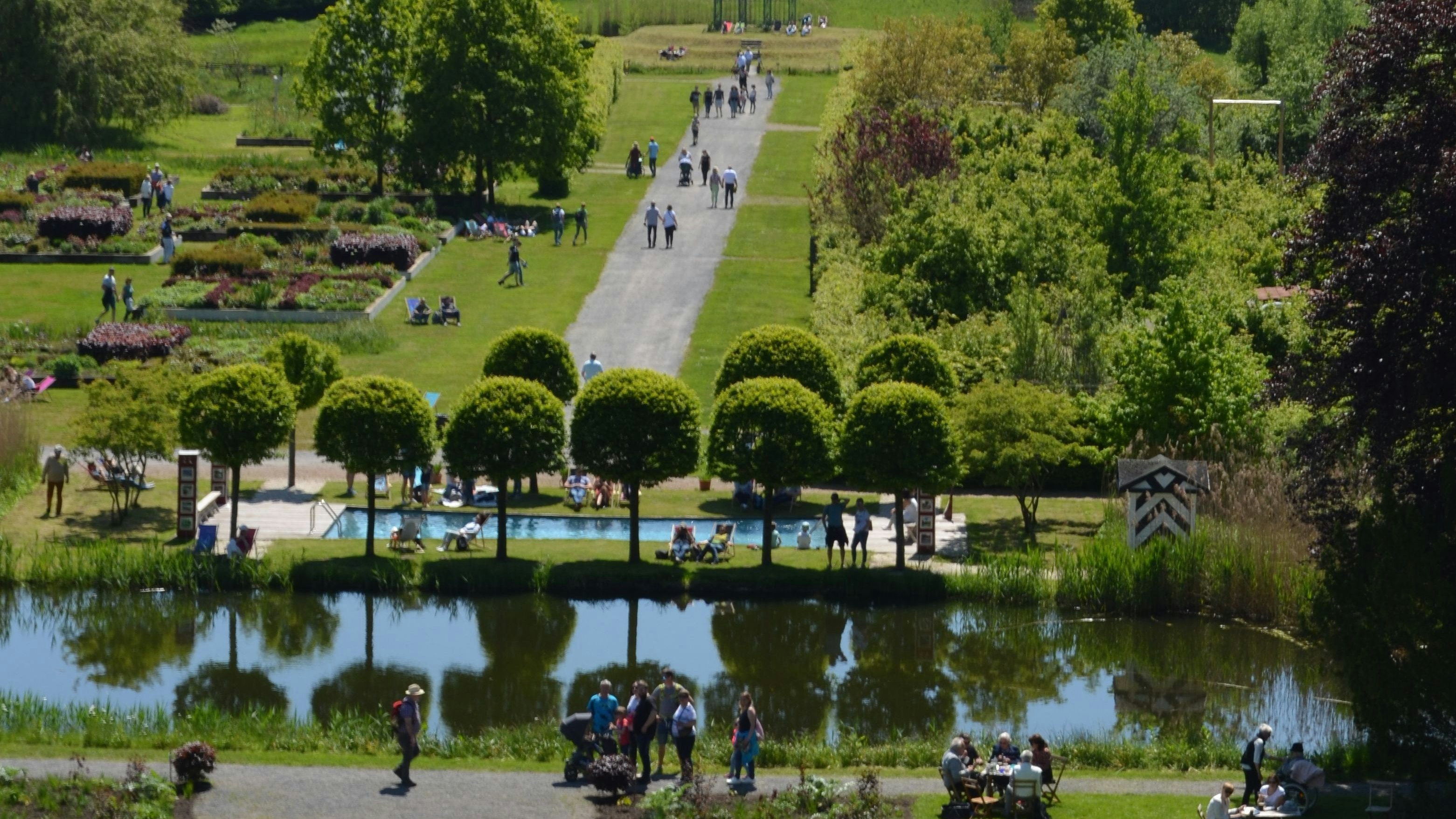 Ein Ausflugsziel für die ganze Familie: die Ippenburger Gärten. Foto: Ippenburger Gärten