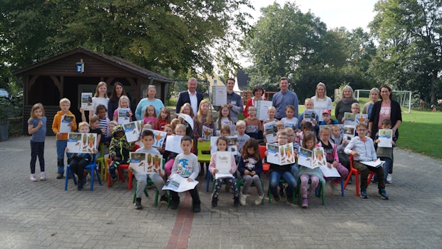 Die Erste im Landkreis Vechta: Grundschule Erlte-Hagstedt ist jetzt Naturpark-Schule