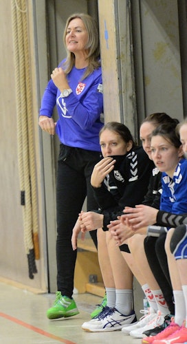 Guter Start: Slawka Jezierska gewann ihr erstes Spiel als TVC-Trainerin. Foto: Langosch