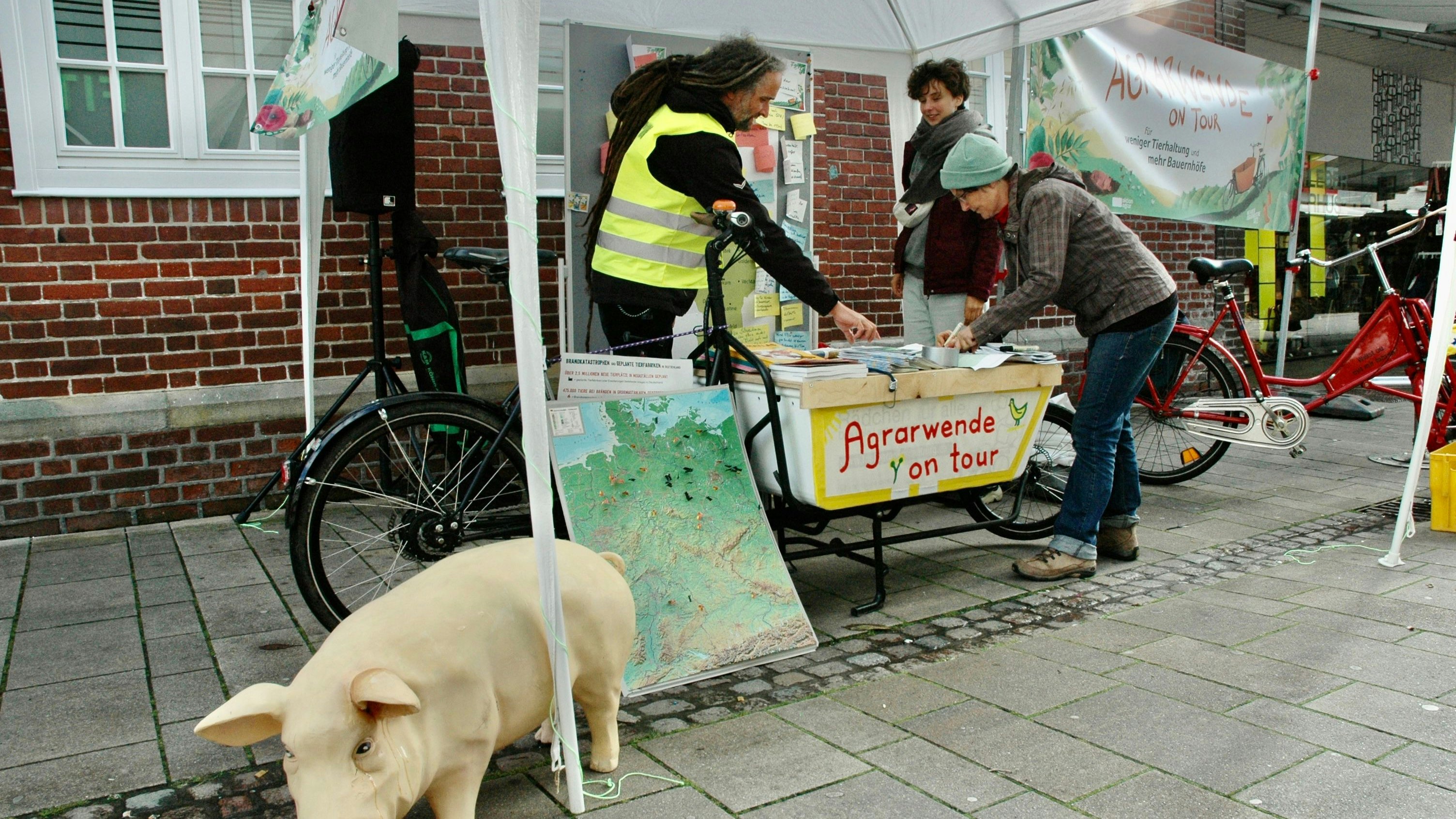 Am Montag stellte sich die "Aktion Agrar" in Cloppenburg vor. Foto: Kaiser