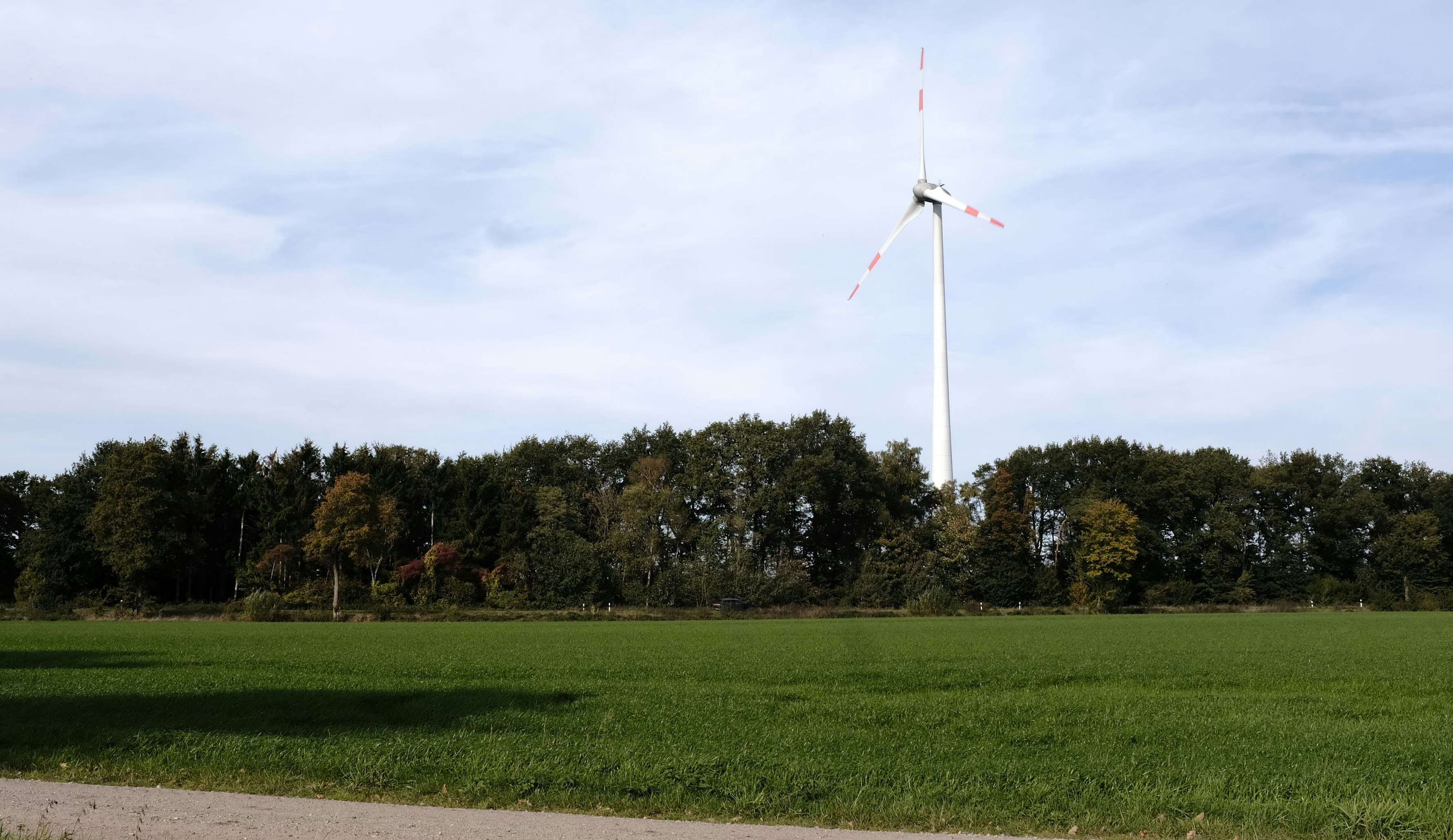 Ausbaufähig: Bisher stehen erst vier Windkraftanlagen in Cloppenburg. Foto: Niemeyer
