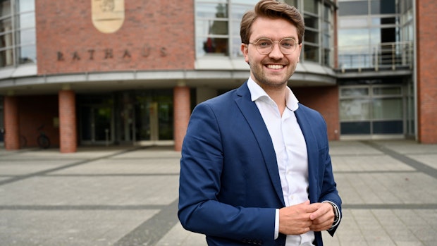 Jan Oskar Höffmann (SPD): "Mein Ziel ist ganz klar die Direktwahl"