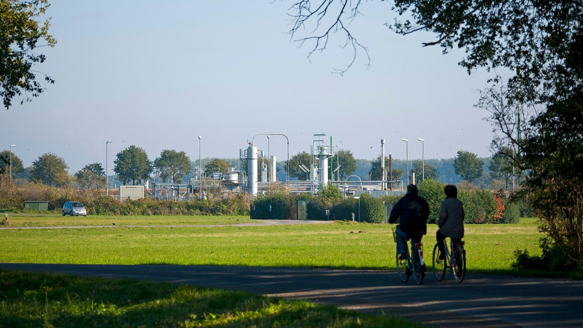 Prägen das Landschaftsbild: Erdgasförderstellen gibt es viele in Südoldenburg. Foto: ExxonMobil