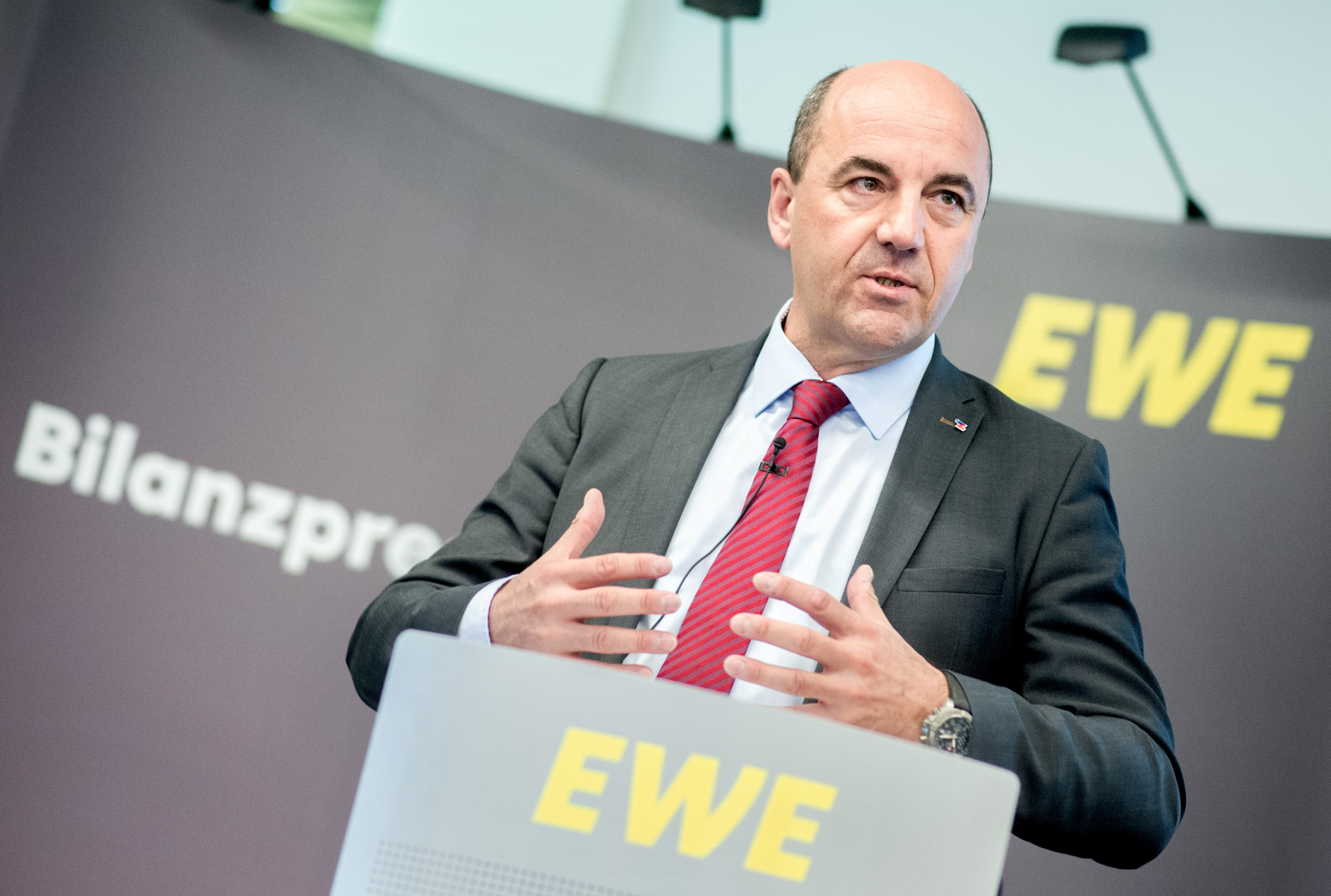 EWE-Vorstandschef: Stefan Dohler. Foto: dpa/Dittrich