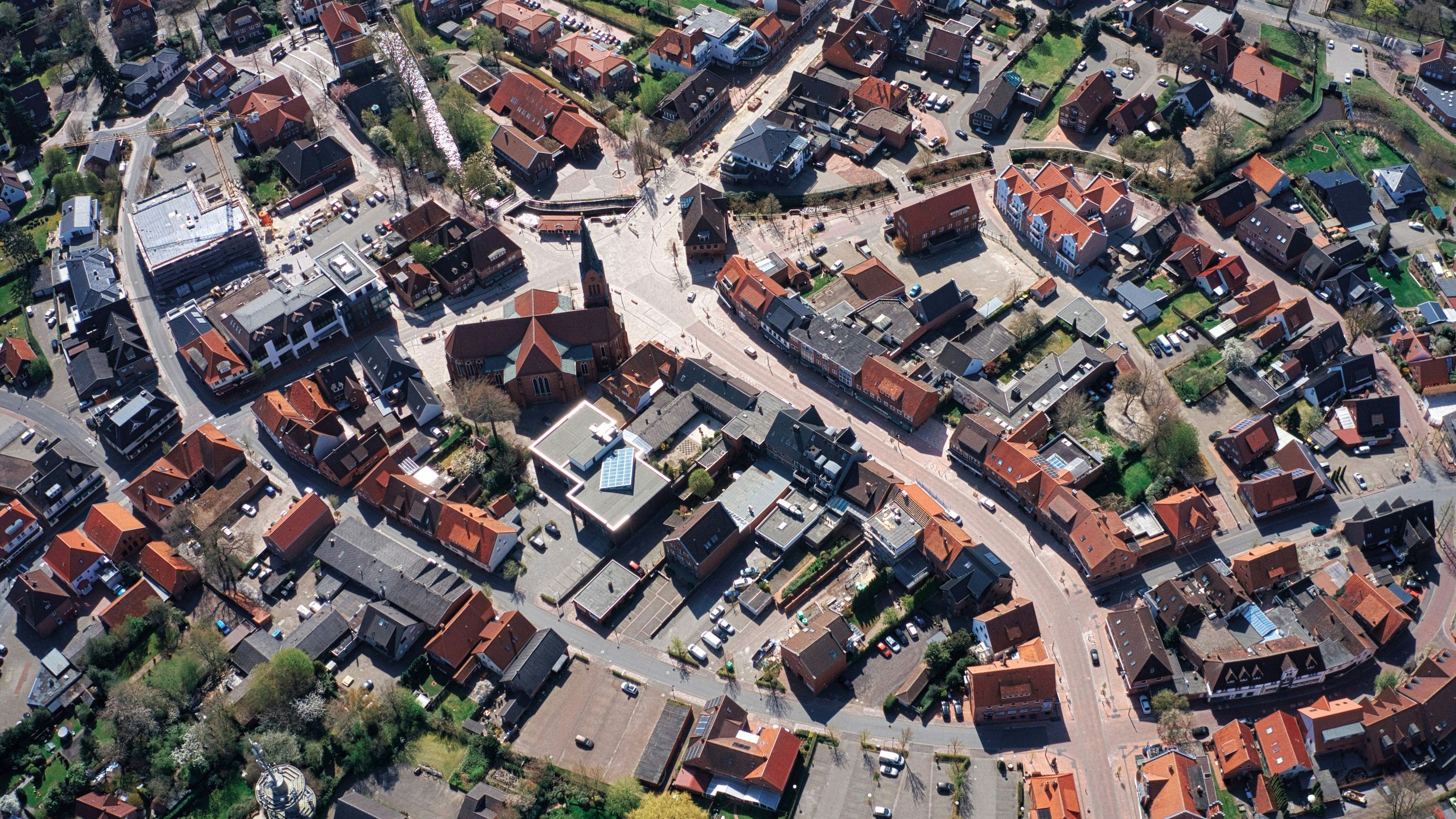 380.000 Euro könnten in diesem Jahr für die Belebung der Innenstadt eingesetzt werden, wenn der Haushaltsentwurf verabschiedet wird. Foto: Schiwy Luftbildaufnahmen