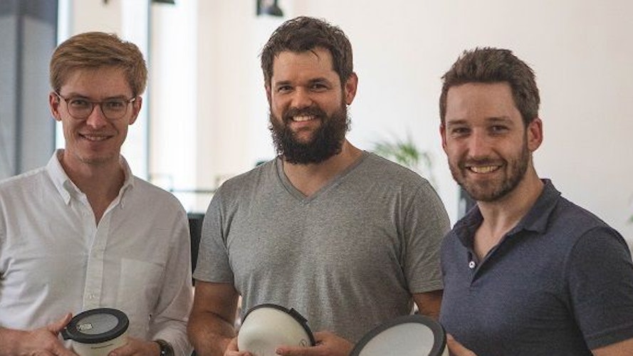 Die Unternehmensgründer: Sven Witthöft, Fabian Barthel und Dr. Tim Breker (von links).  Foto: © Vytal