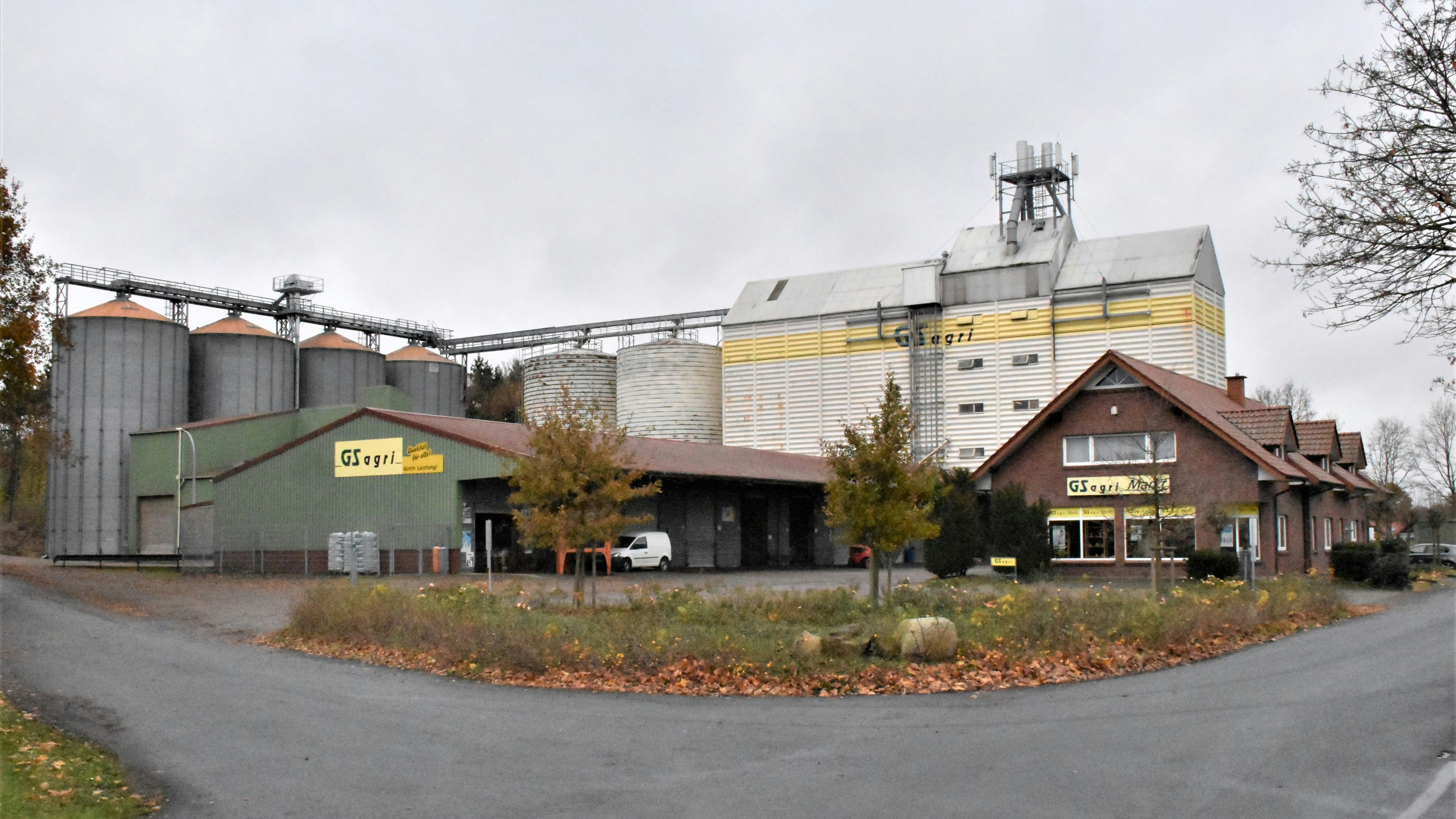 Die Mischfutterherstellung am GS-Standort Gehlenberg wird eingestellt: Das hier produzierte Futter wird künftig in den Werken des Allianzpartners Fleming+Wendeln hergestellt.&nbsp; Foto: Kühn