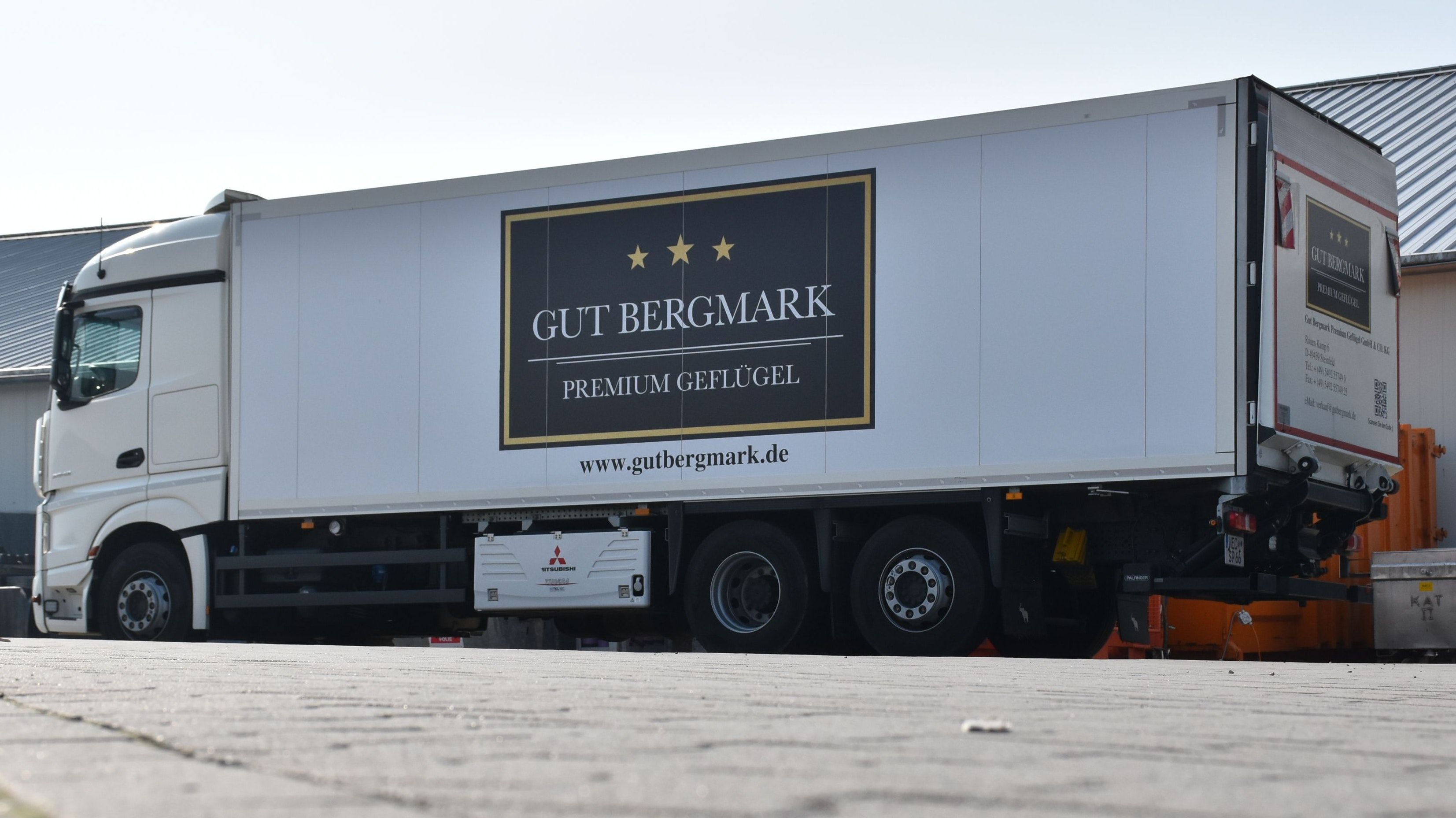 Der Firmensitz von Gut Bergmark Premium Geflügel befindet sich am Rouen Kamp in Steinfeld. Foto: Timphaus