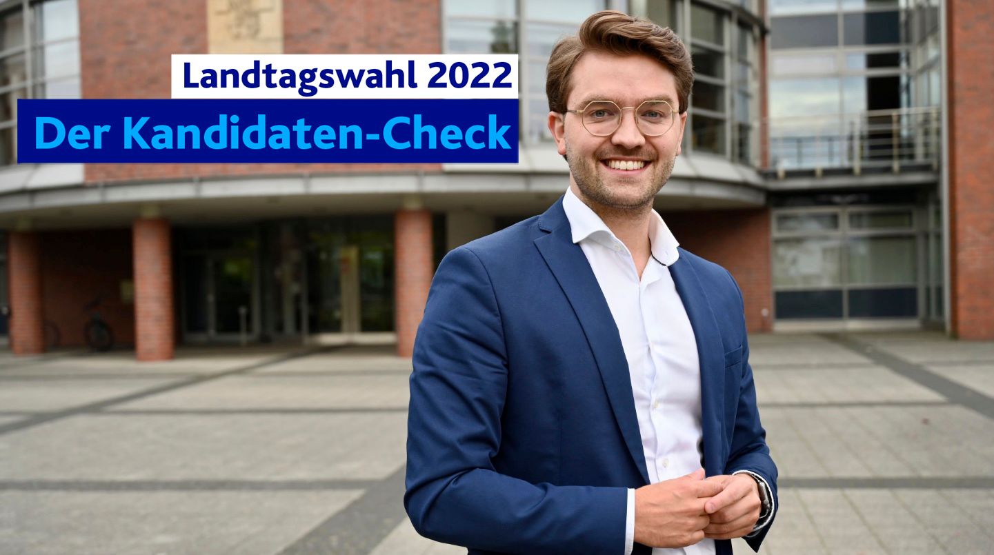 Will in den Landtag: Jan Oskar Höffmann geht für die SPD ins Rennen. Foto: Hermes