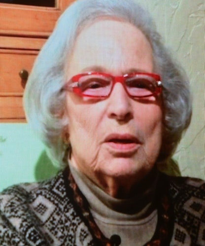 Sie entkam dem Holocaust: Die gebürtige Cloppenburger Jüdin Hildegard Simon-Gernsheimer. Bildschirmfoto: Heidkamp
