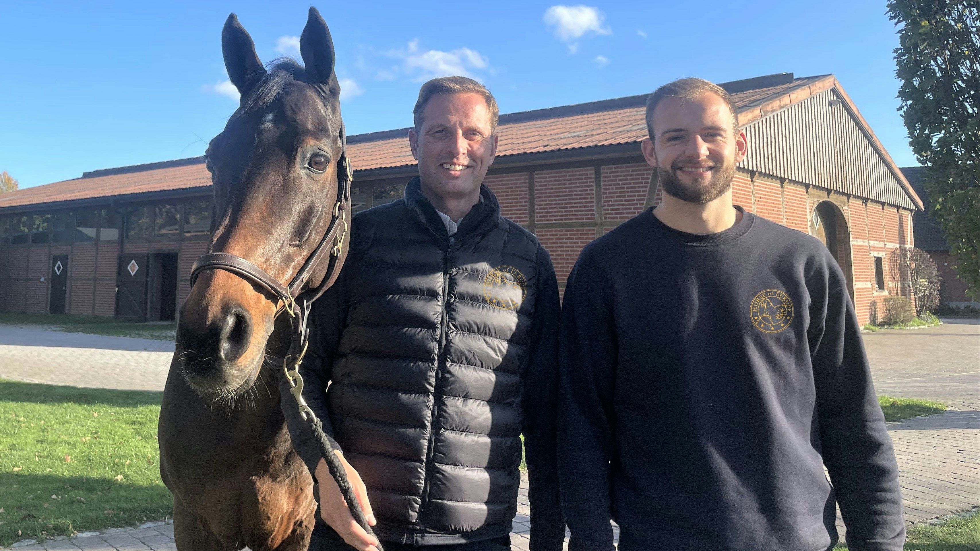 Haben "Horse of Europe“ gegründet: Jens Baackmann (links) und Felix Klaphake. Foto: privat