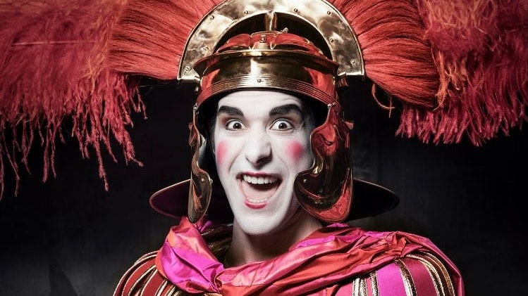 Mit Verkleidung und viel Make-up: So sieht Christian Fröhlich öfters für die Vorstellungen im Landestheater Linz aus. Foto: Landestheater Linz