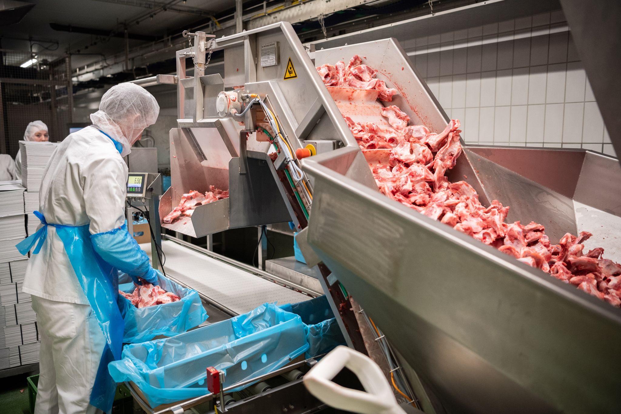 Ab 2021 darf in der Fleischindustrie nicht mehr mit Leiharbeit oder Werksverträgen gearbeitet werden. Foto: Mohssen Assanimoghaddam / dpa