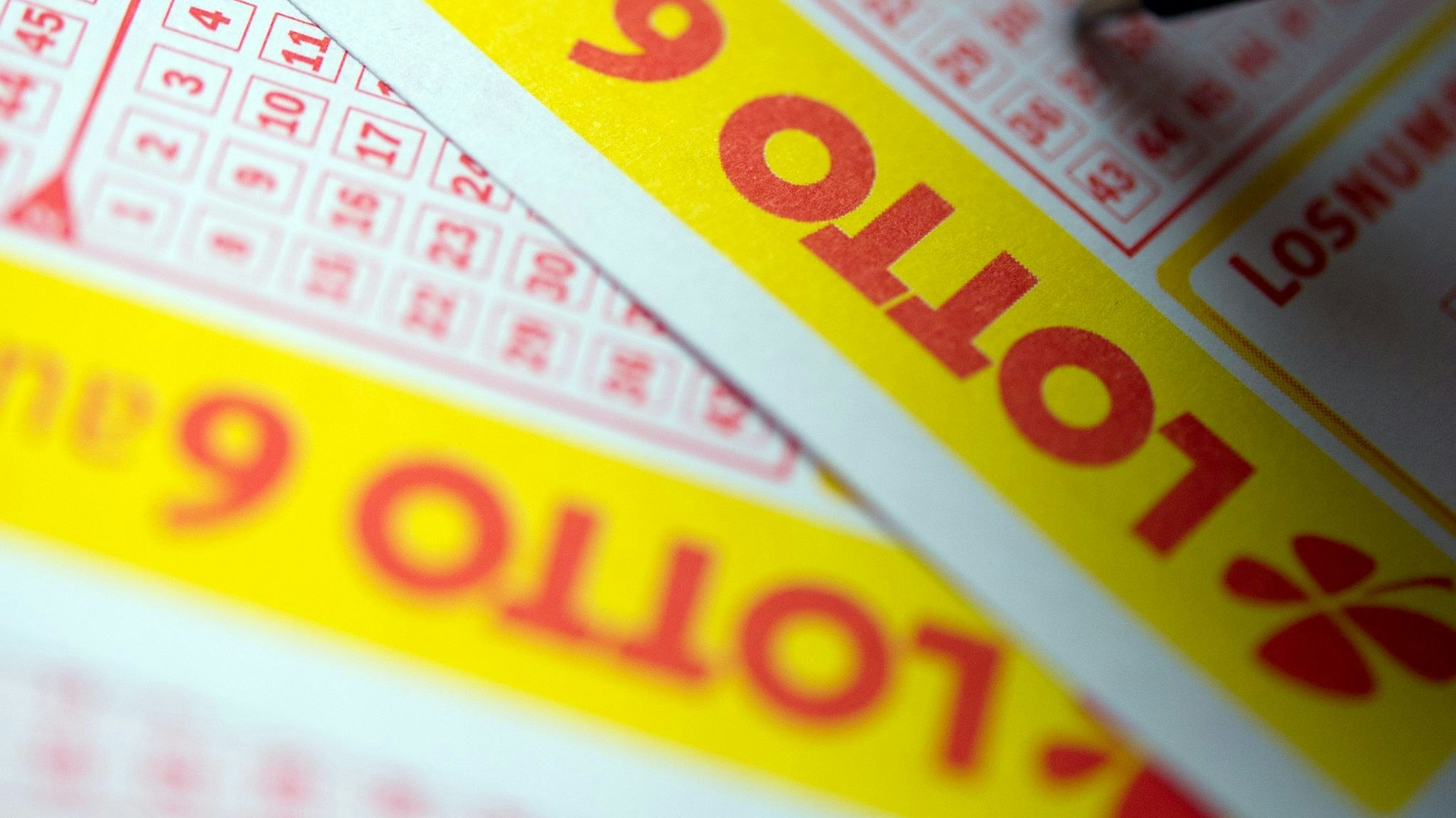 Lottoglück in Niedersachsen: Im Kreis Diepholz gewann am vergangenen Samstag ein Lottospieler mehr als 3,8 Millionen Euro. Foto. dpa