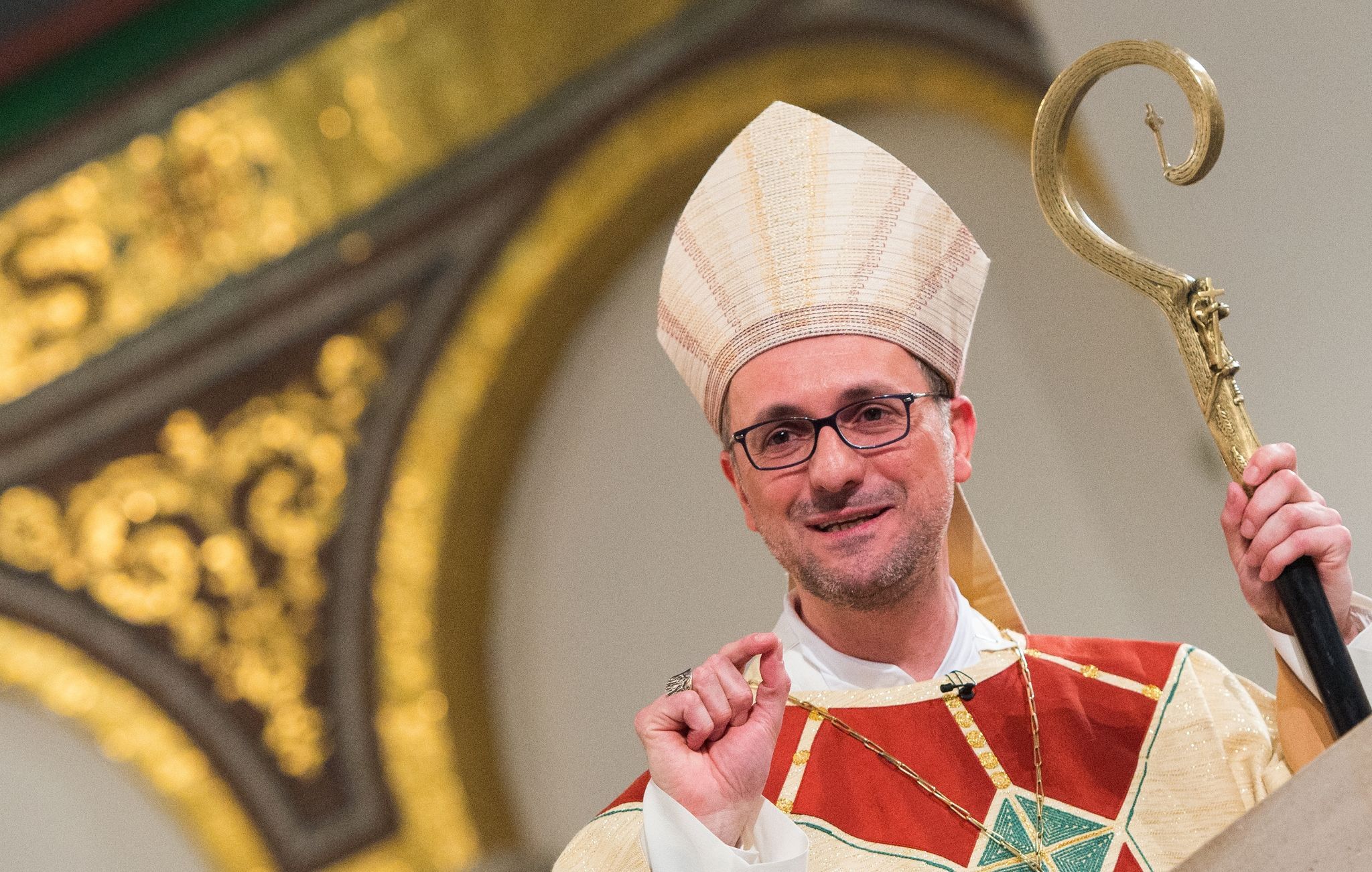 In der Kritik: Der Hamburger Erzbischof Stefan Heße. Foto: dpa/Bockwoldt