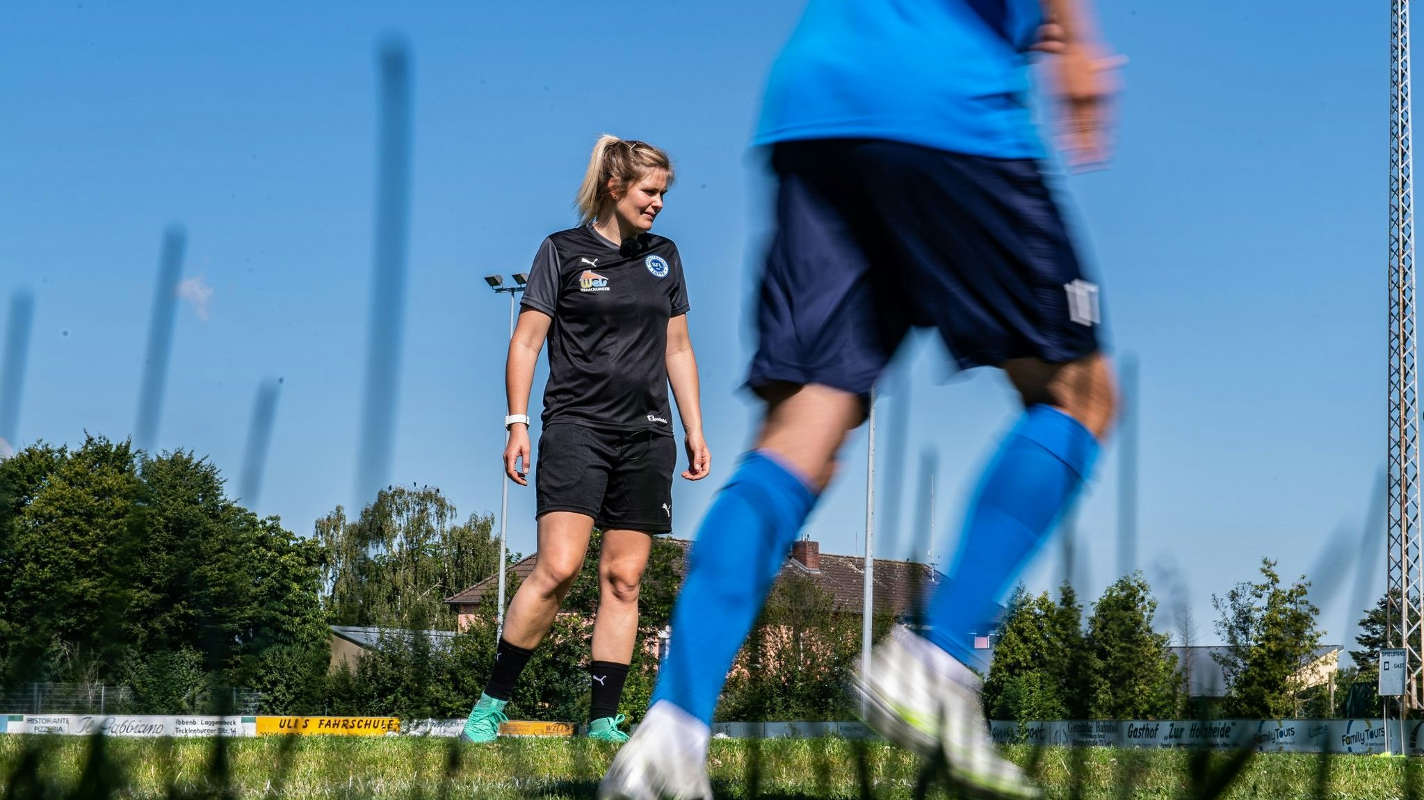 Imke Wübbenhorst wurde als Trainerin der Sportfreunde Lotte entlassen. Foto: dpa/Kirchner