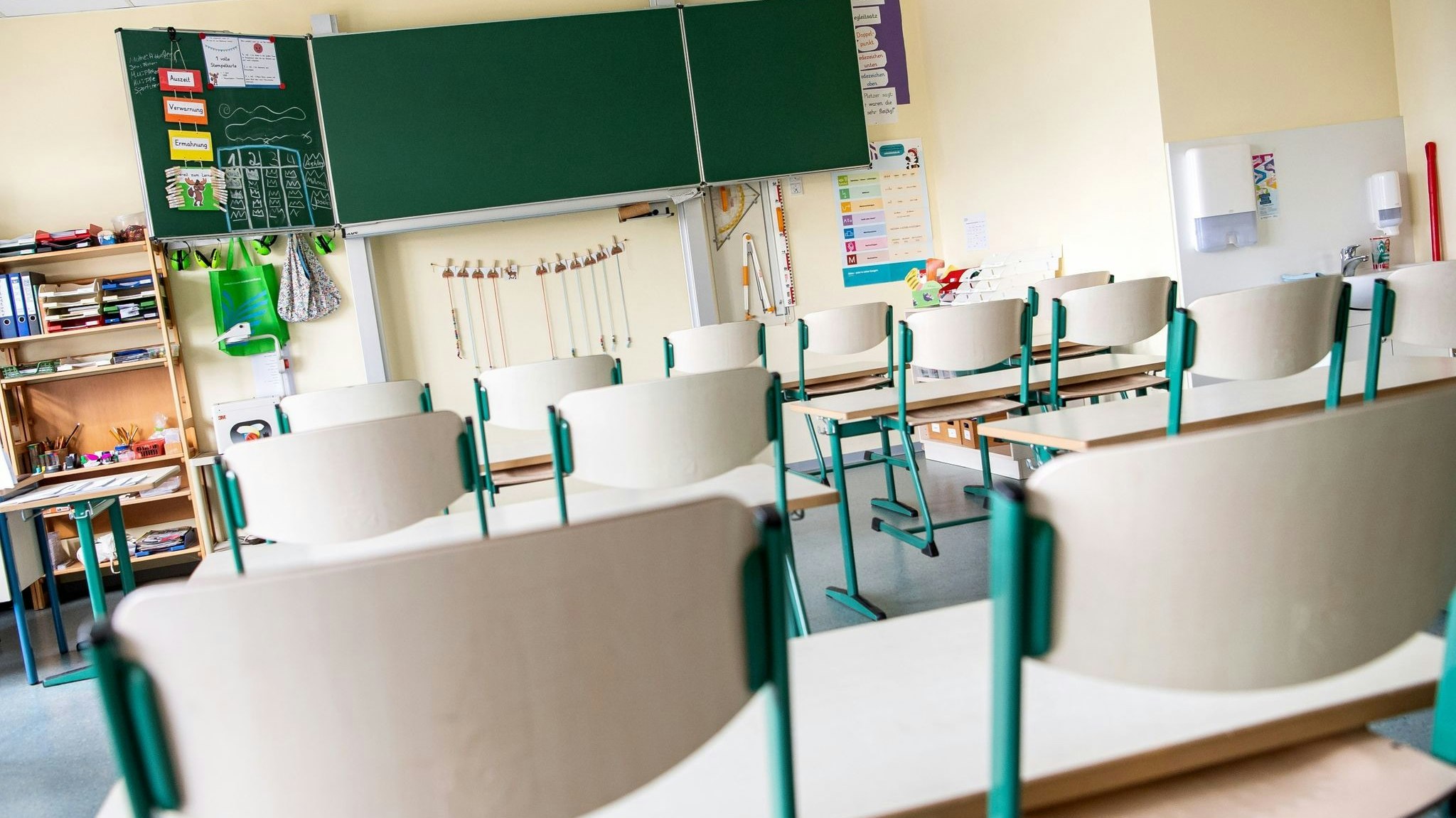 Teilweise Öffnung: In Niedersachsen soll der Schulbetrieb wieder peux à peux aufgenommen werden. Foto: dpa